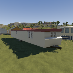 10x57 mobile home 1950s