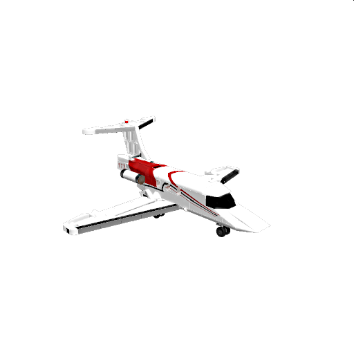 Embraer Phenom 100EX (Red) V3