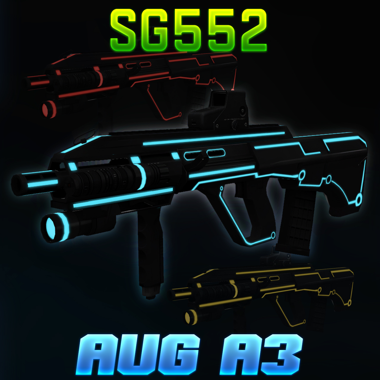 [SG552] Point Blank: AUG A3 Esport 
