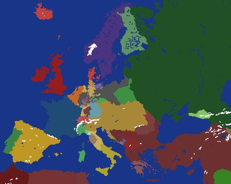 Europe - 1815