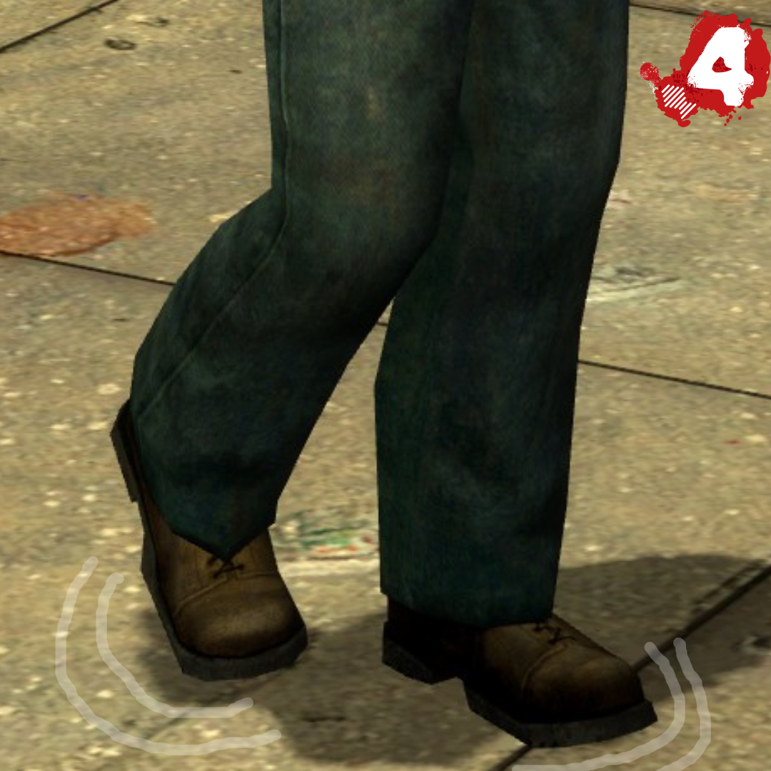 left 4 dead 2 footsteps (clear concrete footsteps edition) preview