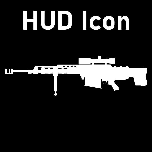 Yakuza Dead Souls - XK-50 HUD Icon (Military Sniper)
