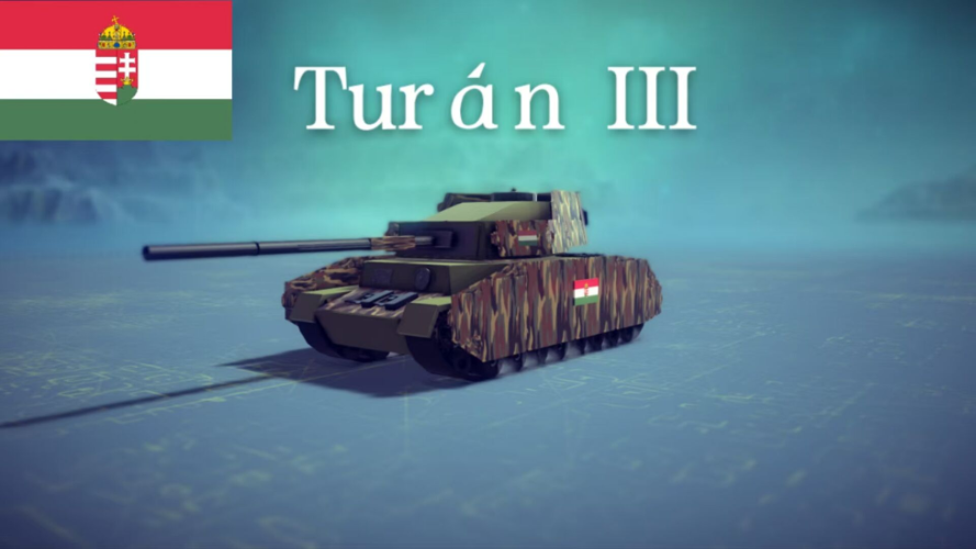 Turán III Tank preview