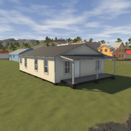 1940's 3 bedroom bungalow house (unfurnished)