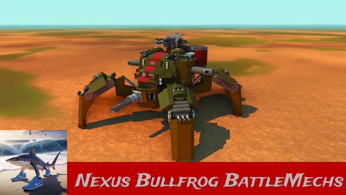 Nexus bullfrog BattleMechs