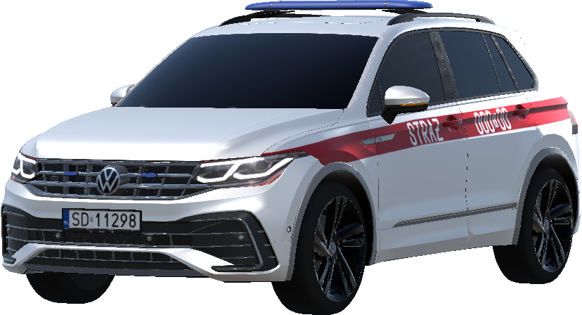 VW Tiguan DBS5000 STRAŻ