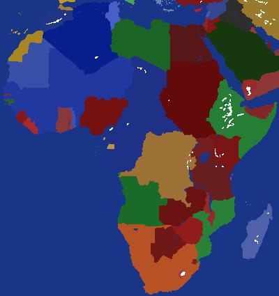 ww2 africa with puppet states