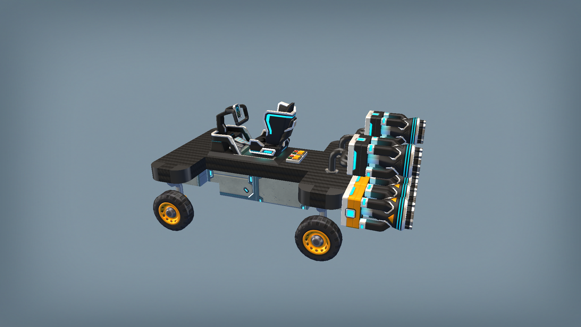 a super fast car