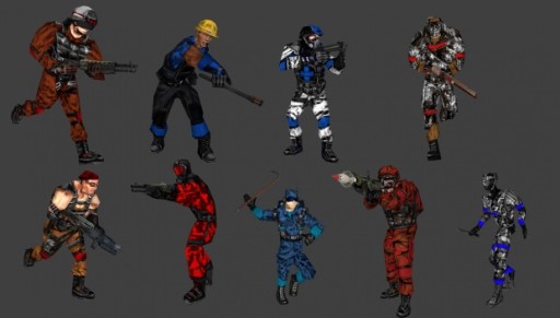 Team Fortress Classic Playermodels
