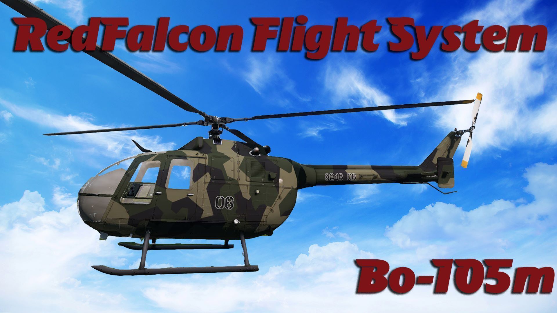 RedFalcon Flight System Heliz - Bo105m
