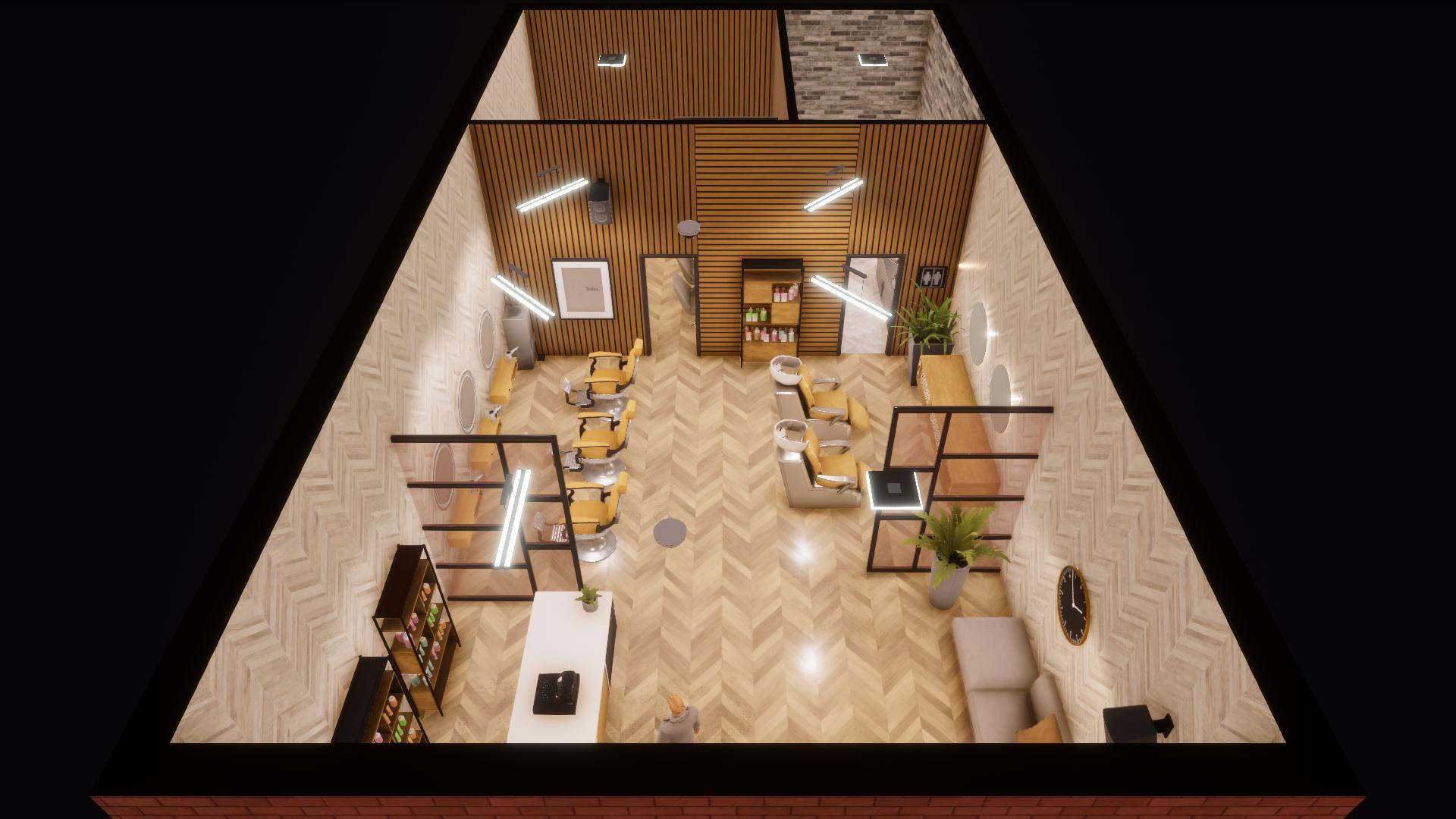 Hairdresser - BARBER SHOP (A2)