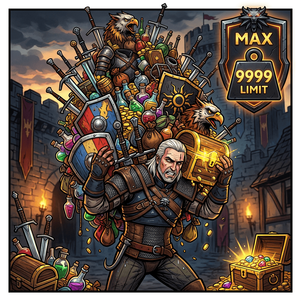 Over 9000 - Weight limit mod