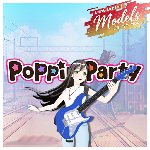 【BanGDream】Hanazono Tae-Summer Train Crossing(PM & NPCs)