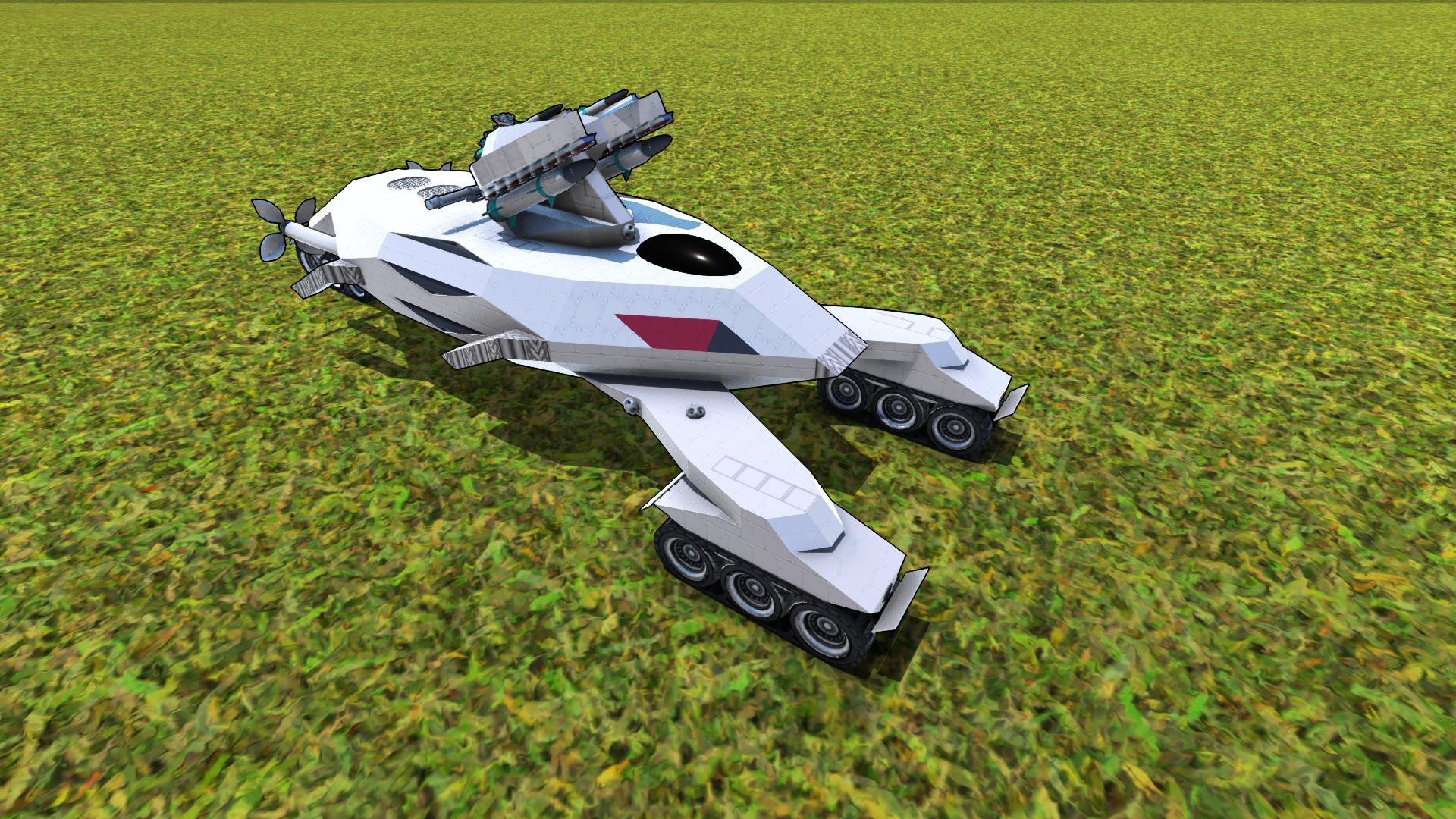 Snowtrail Missile Tank