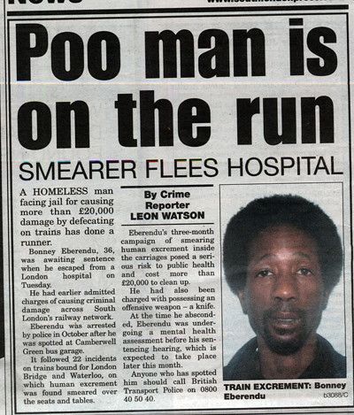 Poo Man is On the Run