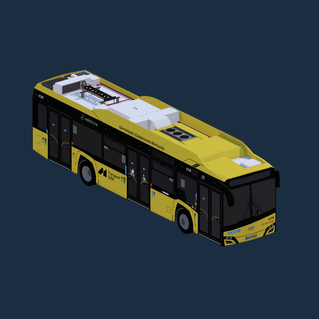 PKM Tychy #4318 - Solaris Urbino 12 IV Electric