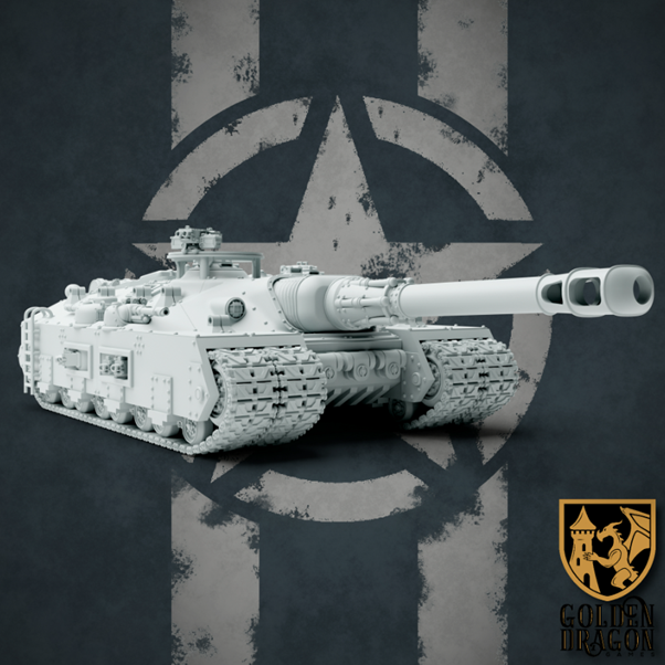 MARCHER Empires At War: (USA) M82A3 Nanook Superheavy SPG