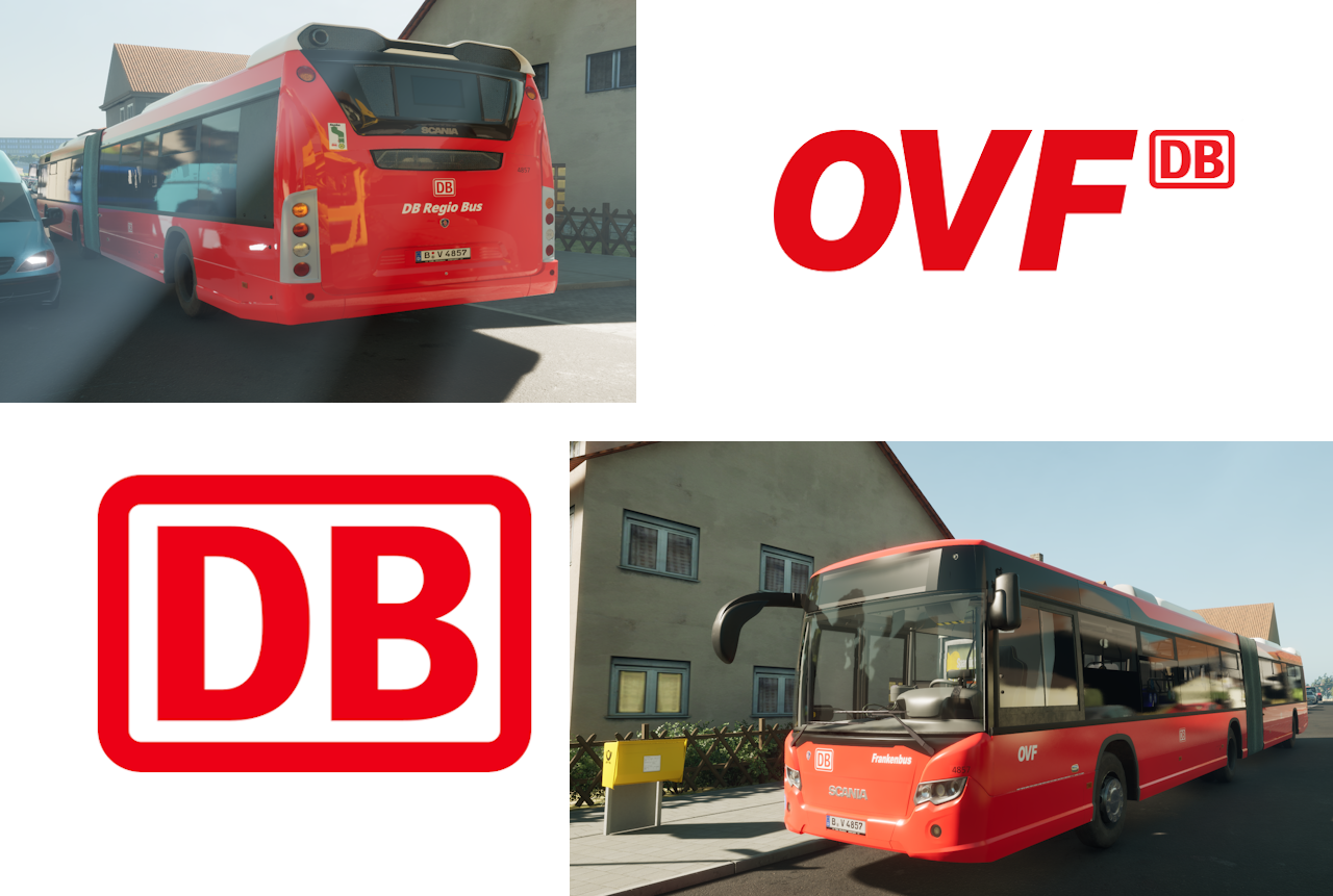 Scania DB Bus Frankenbus 12m2D und 18m3D
