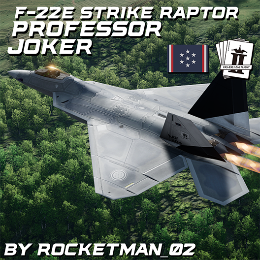F-22E Strike Raptor | Professor - Joker preview