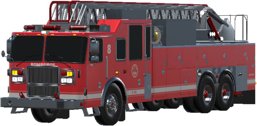 Brazil Titan Ladder Truck - CBESP