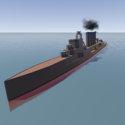 WWW (P2) BRAF "Commoadore Maple" Class Light Cruiser