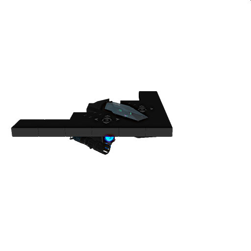 B-2 spirit mini version spacecraft
