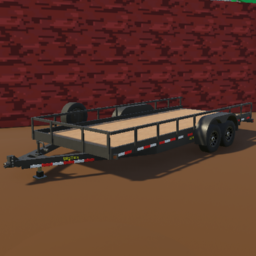 BigTex 10PI Pro Series Tandem Axle Pipe Utility Trailer