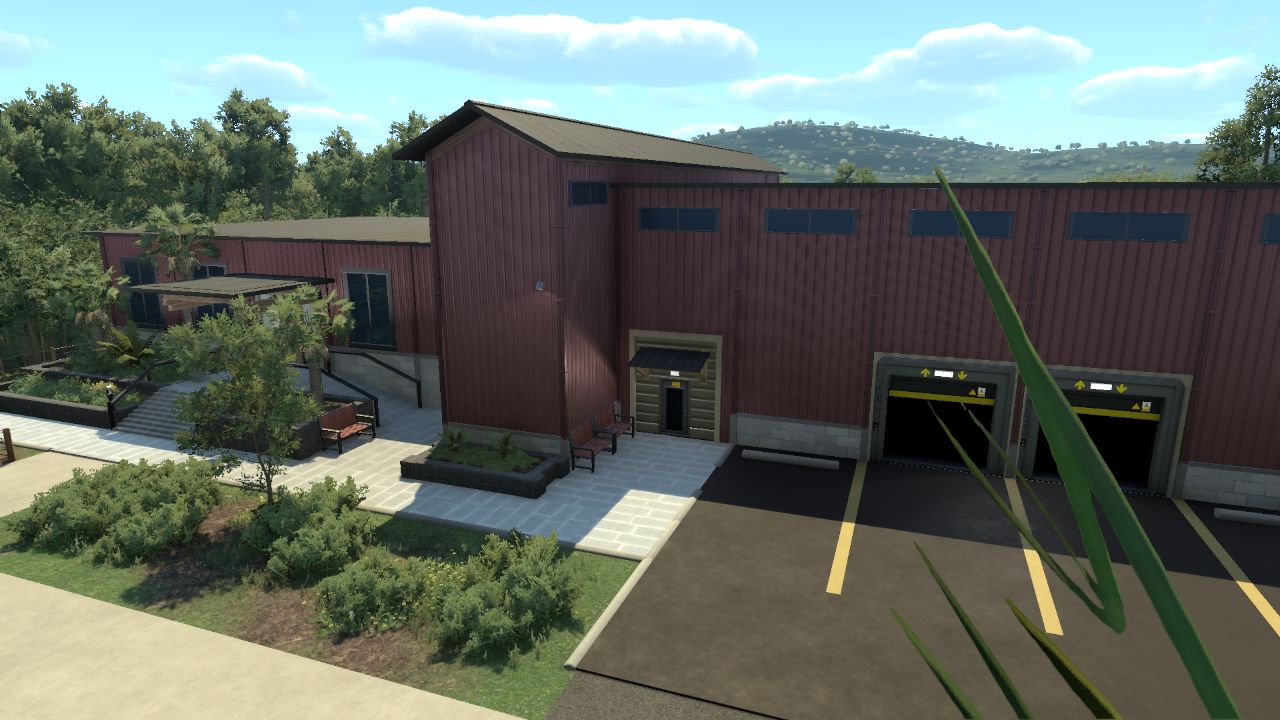 Northwest Themed Staff Center & Storage Facility