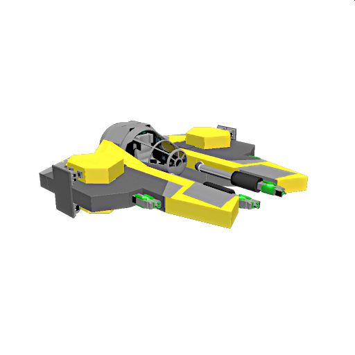 Anakins Jedi Starfighter preview