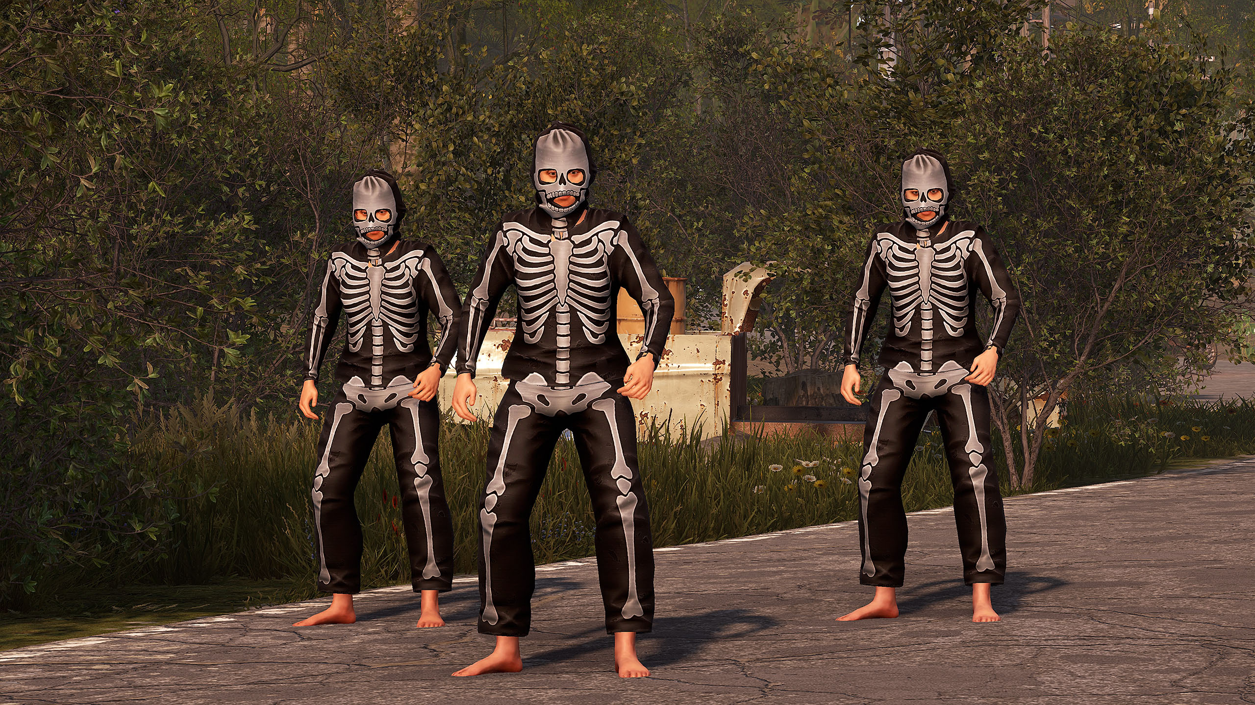 Skeleton Costume Balaclava thumbnail 11