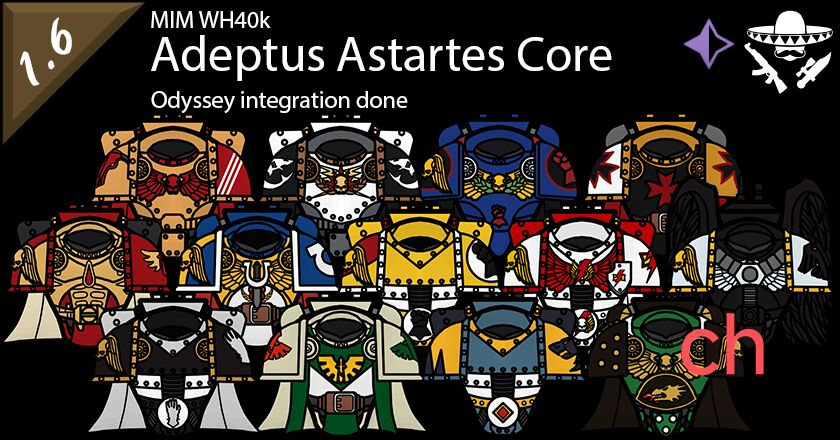[ZH]MIM Warhammer 40k Adeptus Astartes Core中文汉化