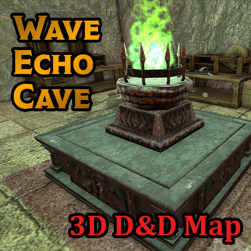 Wave Echo Cave 3D DND Map - Lost Mine of Phandelver, Chapter 4