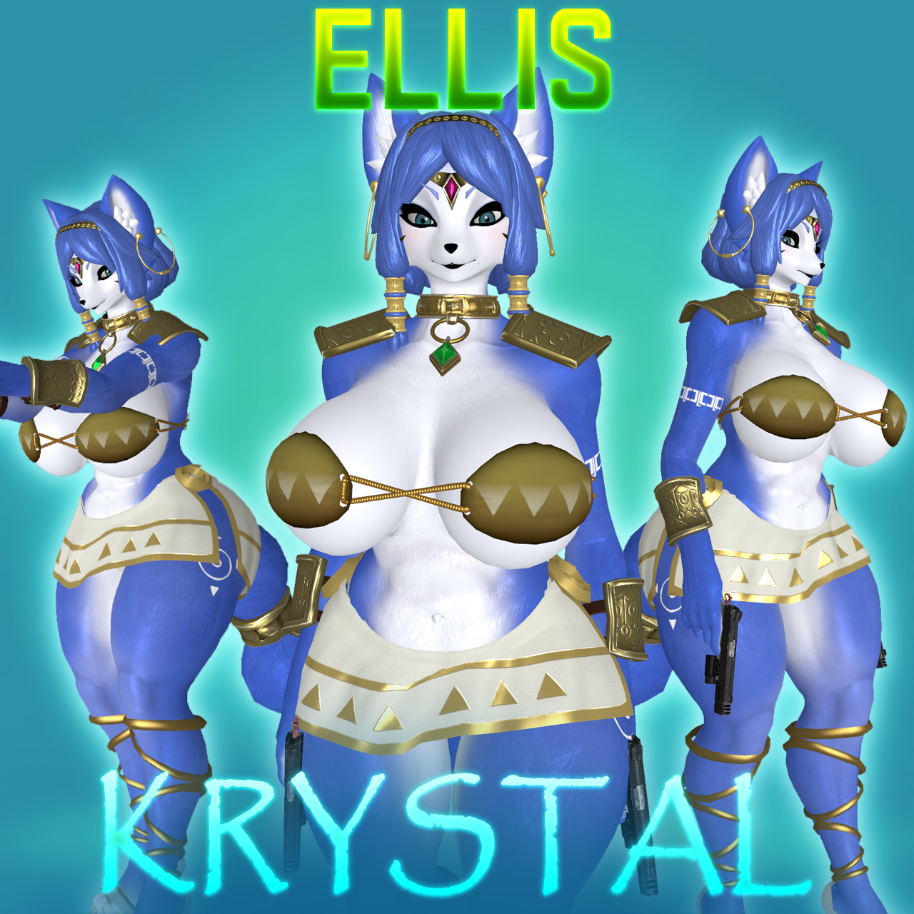 [XCOMM] Type B Krystal Tribal Outfit - Ellis
