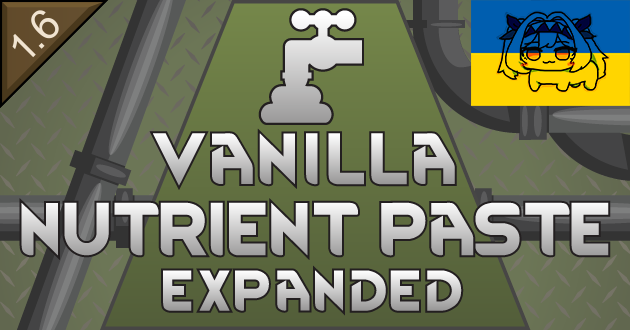 Vanilla Nutrient Paste Expanded UA mod preview for RimWorld