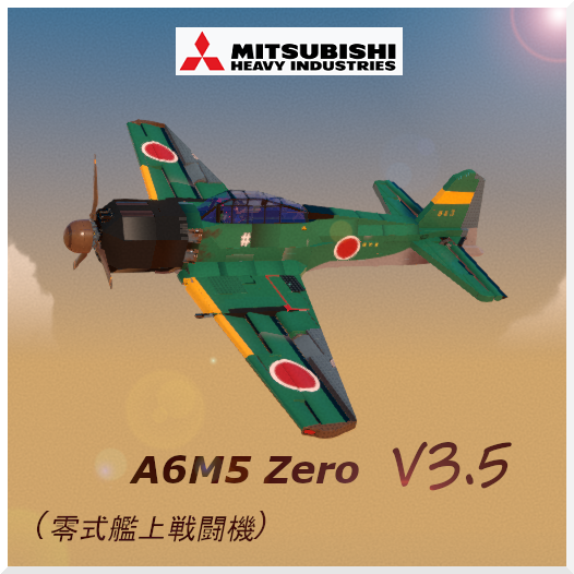 Mitsubishi A6M5 Zero V3.5