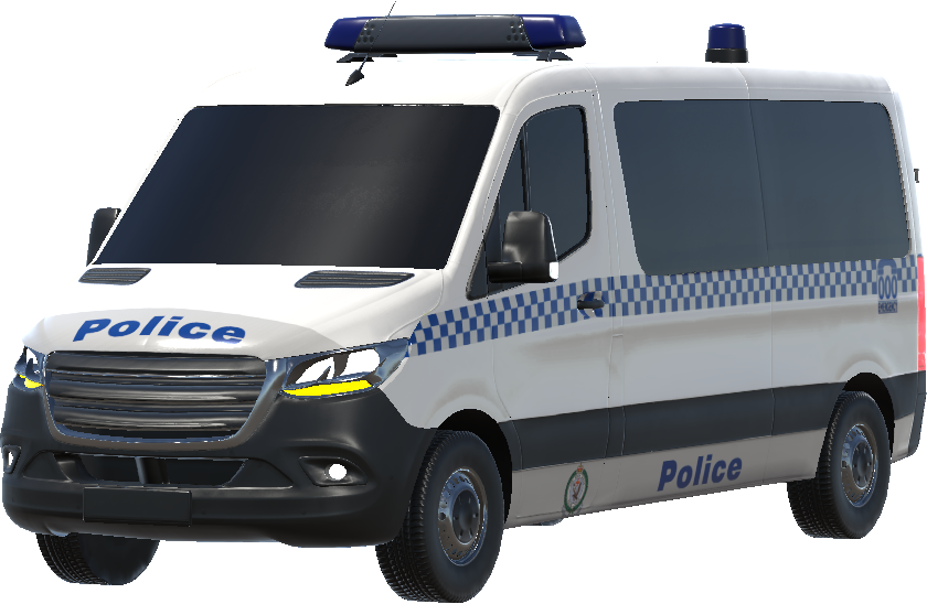 NSWPF Police Area Command Van
