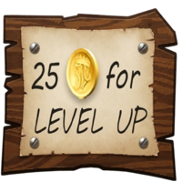 Coins for level up