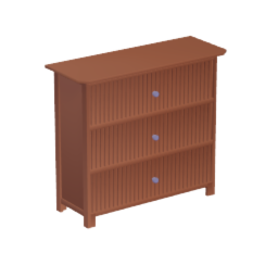 Fluted Dresser