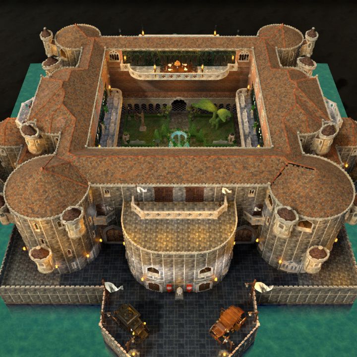 Star Castle - multilevel fortress
