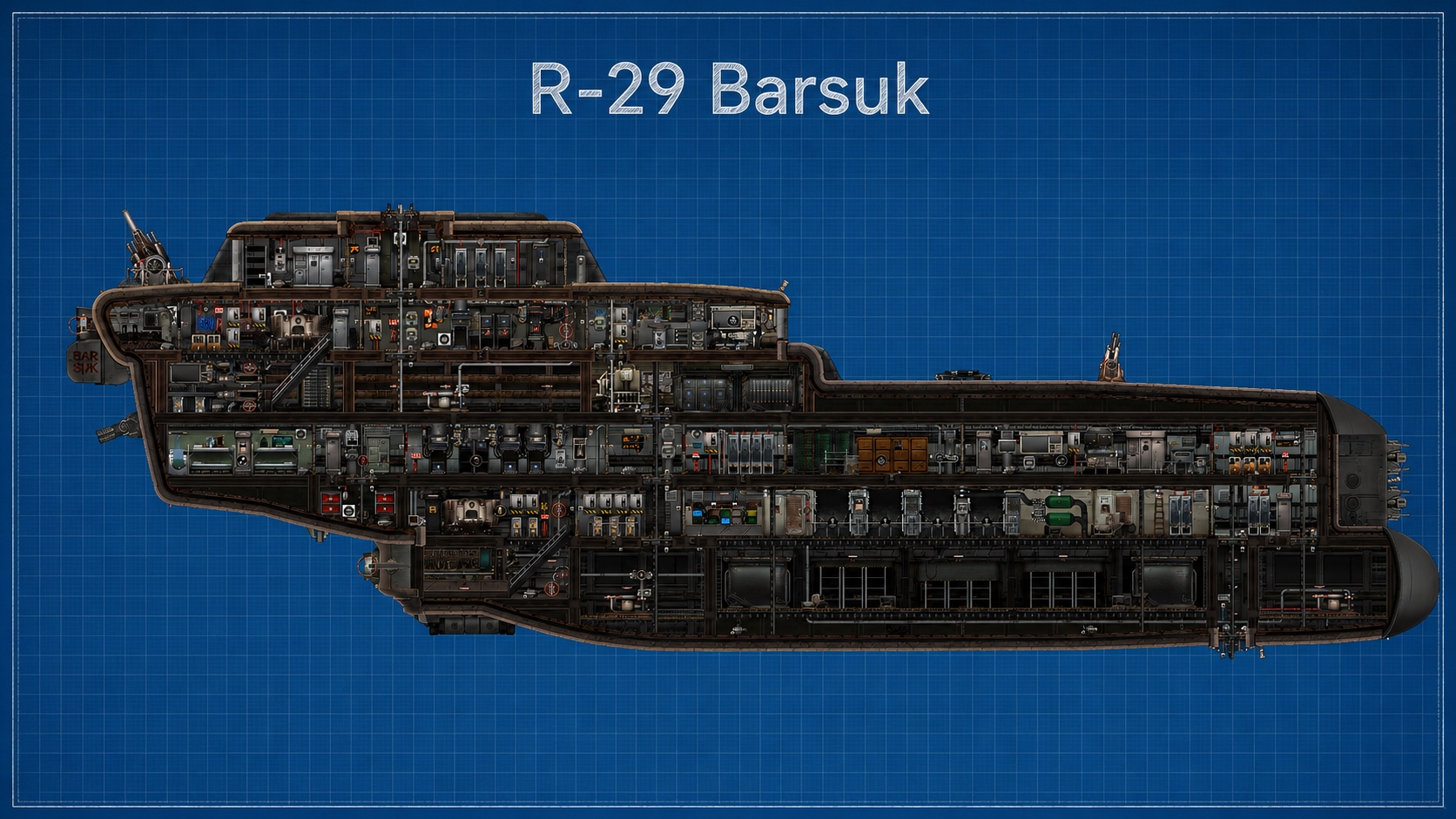 R-29 Type-Barsuk – Barotrauma Mod