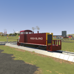 Rock Island EMD SW1500 Locomotive