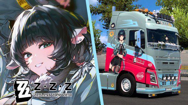 Volvo FH4 Jane Doe - Zenless Zone Zero Skin