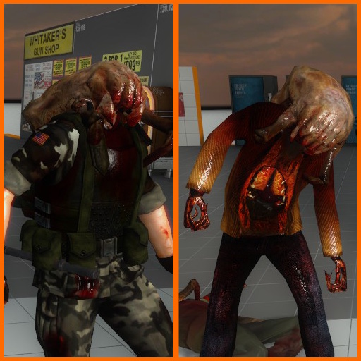 Half-Life 2 HECU and Mudmen Headcrab Zombies | Uncommon Infected