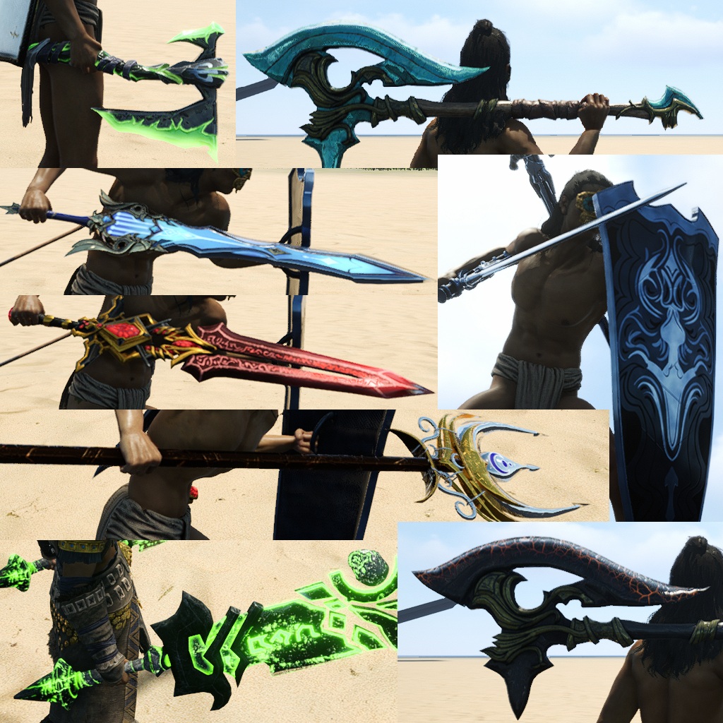 Weapon Arsenal – 武器库 | Over 50 New Weapons Added