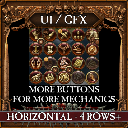 [Ui] More Buttons For Mechanics - 4 ROWS+