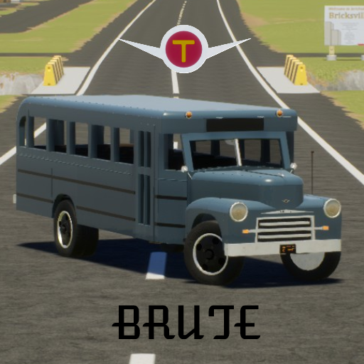 Troubadour brute 2 ton 1952 bus