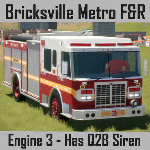 Bricksville Metropolis Fire & Rescue [Engine 163]