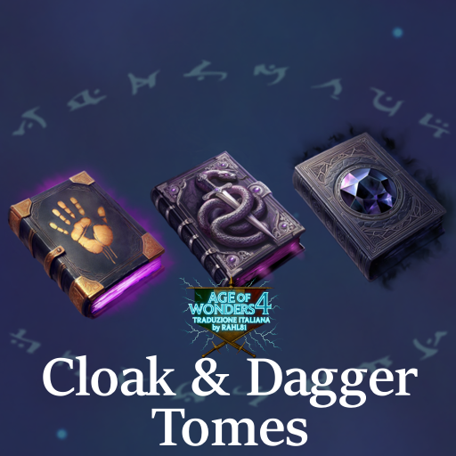 Cloak and Dagger Tomes ITA
