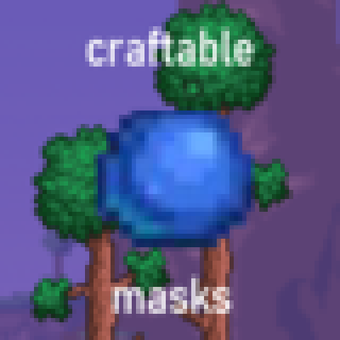 Craftable Masks – tModLoader Mod