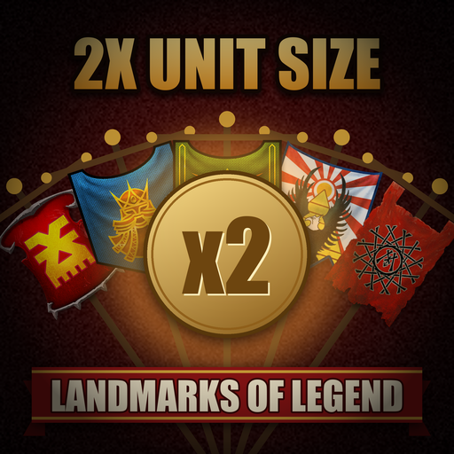 2X Unit Size Patch for Landmarks of Legend